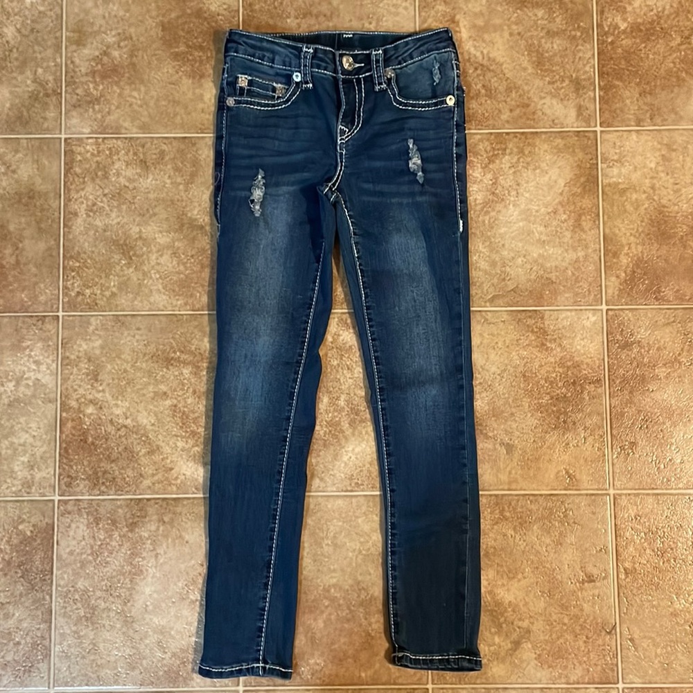 Girls Jeans WORE ONCE! Size 8!